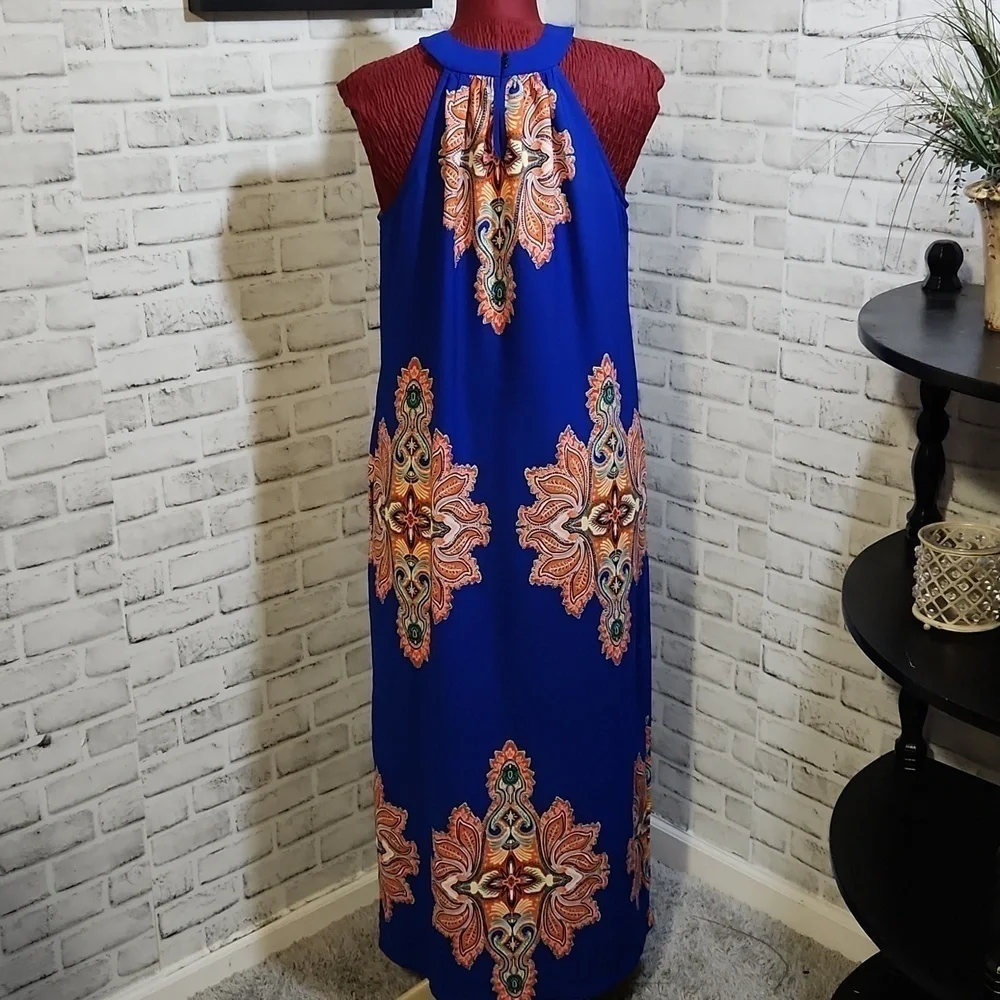 Catherine Malandrino SZ S Halter Dress Long - Picture 2 of 8